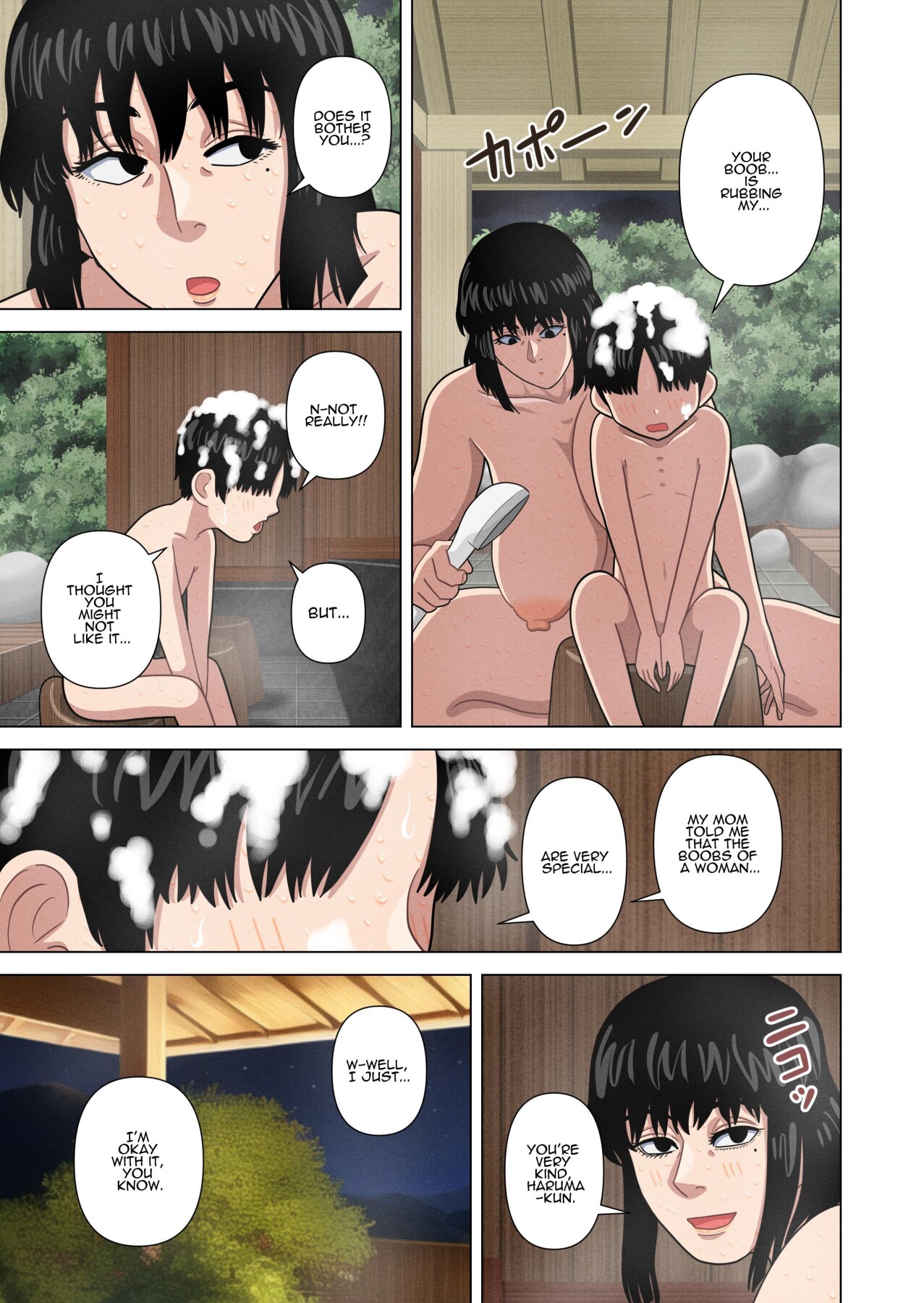 Hentai Manga Comic-Hotspring Trip With My Mom's Friend...-Read-10